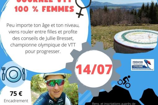 Journée VTT Femmes  avec Julie Bresset