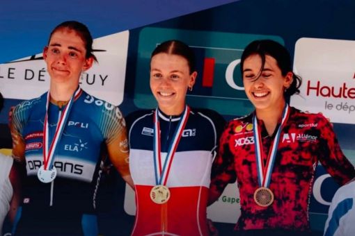 Championnats de France VTT : 2 médailles d’Or, 1 d’argent et 3 de bronze