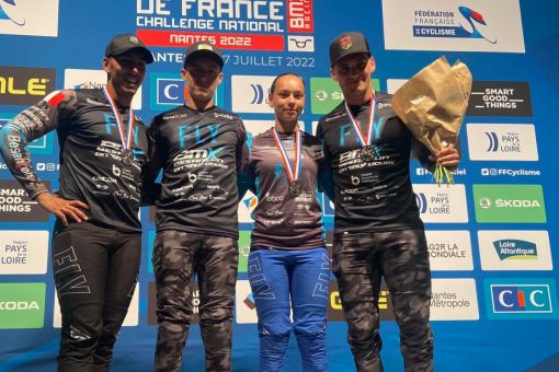 Championnats de France BMX : 4 médailles d'Argent !