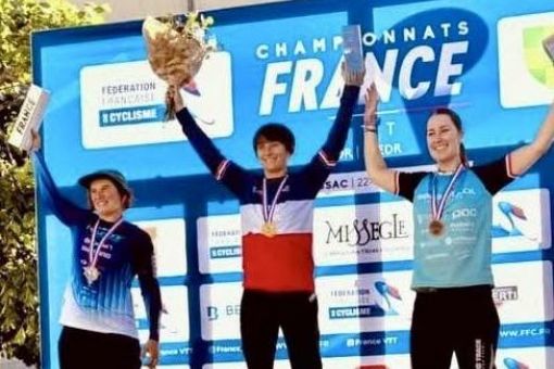 Championnats de France VTT Enduro : 3 médailles !