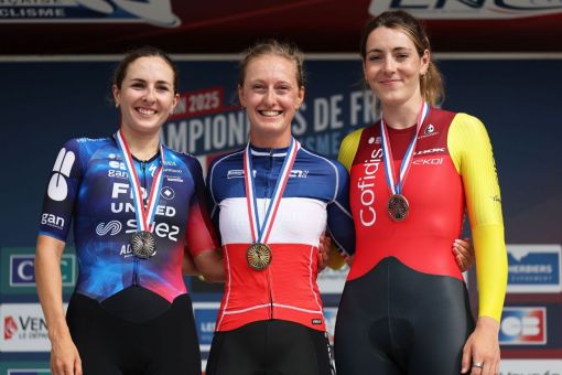 Juliette Labous, vice-championne de France CLM !
