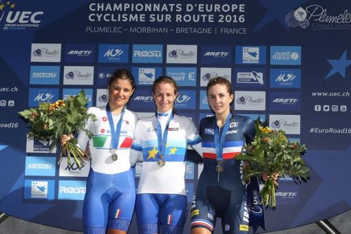 Championnats d'Europe CLM juniors : Juliette Labous médaillée de bronze