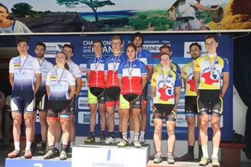 Championnats de France VTT : 3 médailles