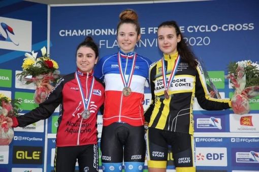 Championnats de France cyclo-cross, 4 médailles !