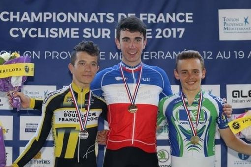 Championnats de France Piste : 3 médailles !