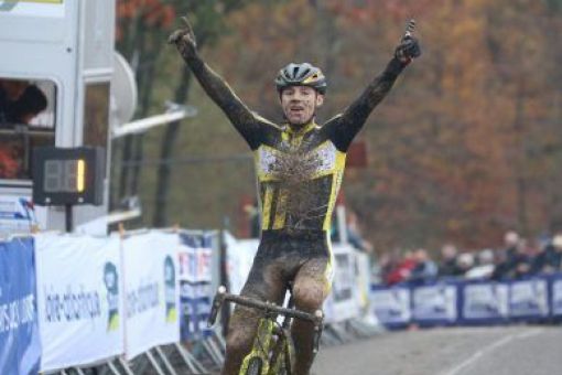 Coupe de France de cyclo-cross : 2 victoires, 2 podiums