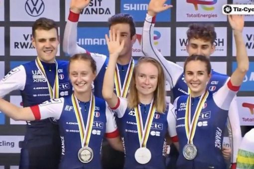 Juliette Labous, vice-Championne du Monde du Relais Mixte
