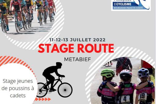 Stage jeunes route loisirs