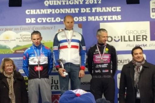 Championnats de France cyclo-cross Master : 12 médailles !