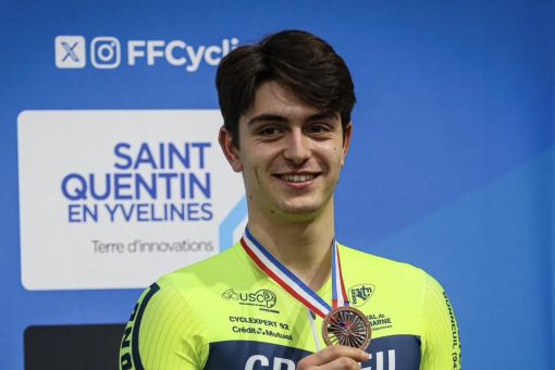 Championnats de France Piste : 2 médailes de Bronze pour Luca Priore