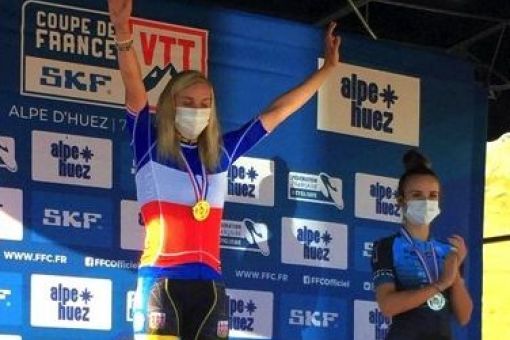 Championnat de France VTT XCE : Manon Wimmer en Or !