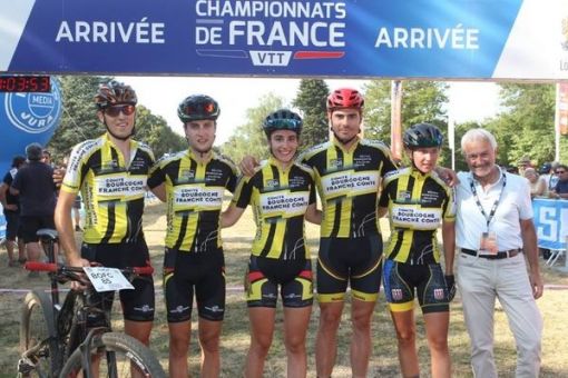 Championnats de France VTT : 2 médailles d'Or, 4 médailles de Bronze !