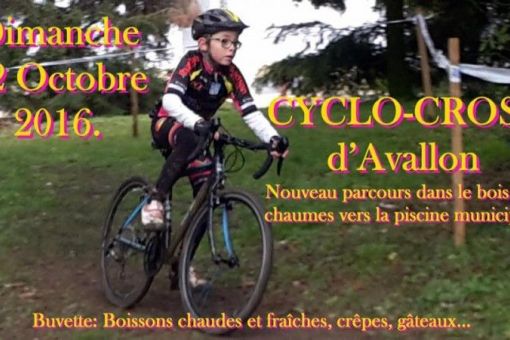 Cyclo cross d'Avallon du 02 octobre 2016